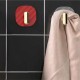 2li Yapışkanlı Retro Askılık Dolap Kapak Kulpu Kırmızı 2li Yapışkanlı Retro Askılık Dolap Kapak Kulpu Kırmızı
