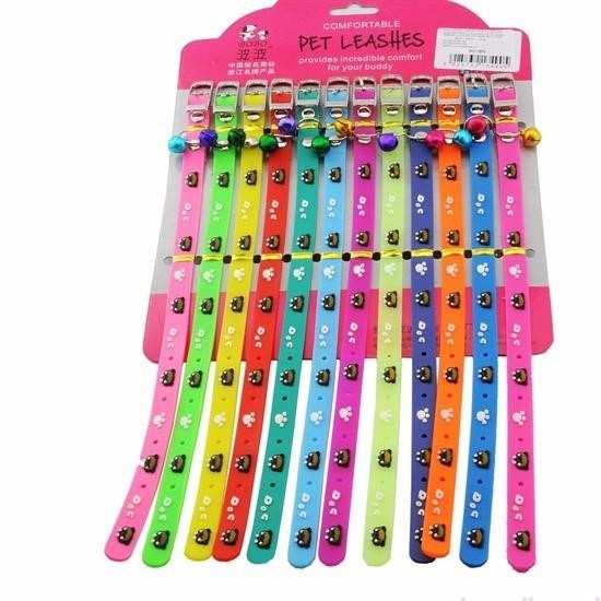 Çıngıraklı Zilli Sevimli Renkli Slikon Kedi Köpek Boyun Tasması Çıngıraklı Zilli Sevimli Renkli Slikon Kedi Köpek Boyun Tasması