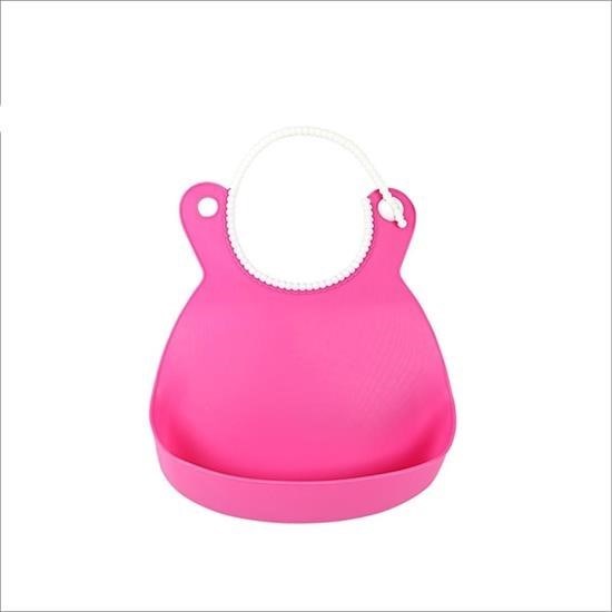 Çocuk Bebek Mama Önlüğü Dökülme Engelleyici Bükülebilir Pembe Çocuk Bebek Mama Önlüğü Dökülme Engelleyici Bükülebilir Pembe