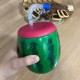 Karpuz Model Kendiliğinden Pipetli 900 ml Suluk, Matara Karpuz Model Kendiliğinden Pipetli 900 ml Suluk, Matara