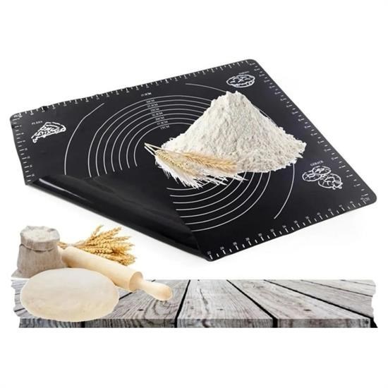 Silikon Çok Amaçlı Geniş Hamur Matı Hamur Açma Matı 40*50 cm Silikon Çok Amaçlı Geniş Hamur Matı Hamur Açma Matı 40*50 cm