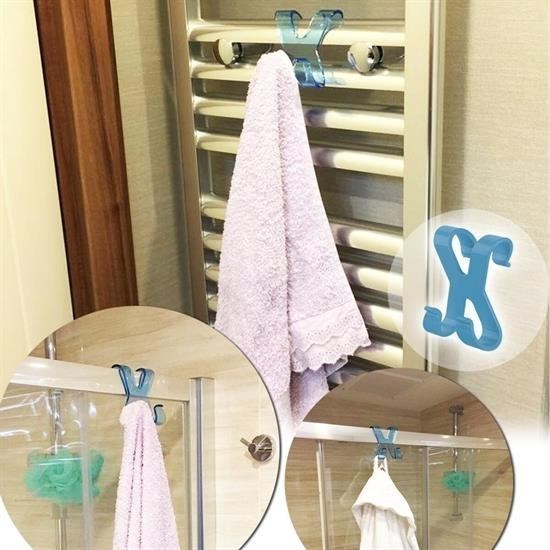 Hang it Pratik Kolay Taşımabilir Havlupan 2 Kancalı Banyo Askısı Hang it Pratik Kolay Taşımabilir Havlupan 2 Kancalı Banyo Askısı