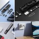 Cep Tipi 60W Bas Aç Type-C,İphone Şarj,Micro USB Hızlı Şarj Data Kablo Seti Cep Tipi 60W Bas Aç Type-C,İphone Şarj,Micro USB Hızlı Şarj Data Kablo Seti