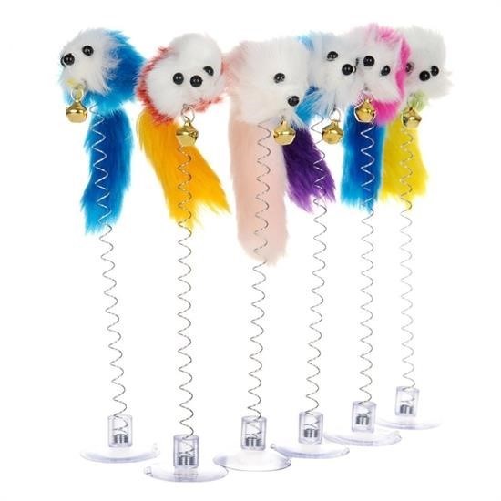 2li Vantuzlu Fareli Tüylü Hareketli Çanlı ve Esneyen Eğlenceli Peluş Kedi Oyuncağı 2li Vantuzlu Fareli Tüylü Hareketli Çanlı ve Esneyen Eğlenceli Peluş Kedi Oyuncağı