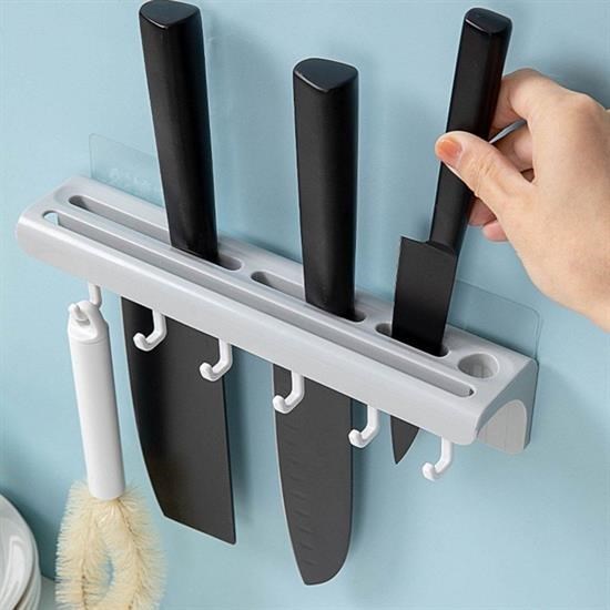 Pratik Çoklu Bıçak Askısı Mutfak Bıçak Düzenleyici Organizer Dayanıklı Bıçaklık Pratik Çoklu Bıçak Askısı Mutfak Bıçak Düzenleyici Organizer Dayanıklı Bıçaklık