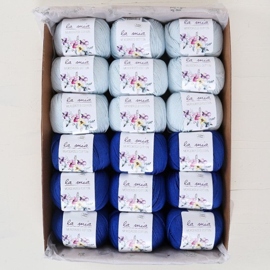 La Mia Mercerized Cotton Safir Seti La Mia Mercerized Cotton Safir Seti