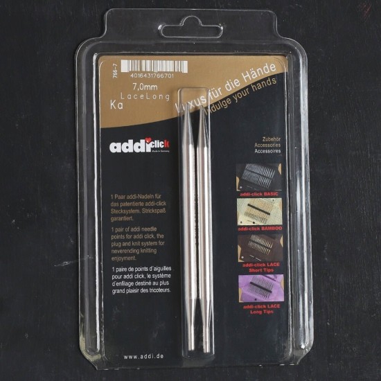 Addi Click Lace 7 Mm Değiştirilebilir Uzun Uçlu Da Addi Click Lace 7 Mm Değiştirilebilir Uzun Uçlu Da