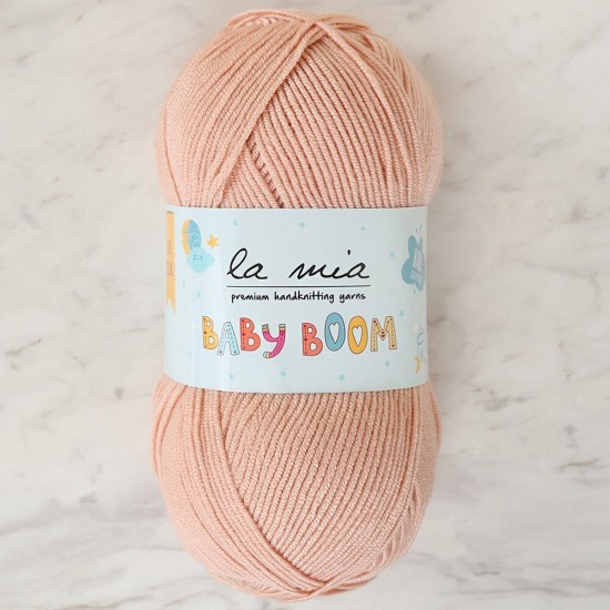La Mia Baby Boom Somon El Örgü İpi - 1873 - 34146 La Mia Baby Boom Somon El Örgü İpi - 1873 - 34146
