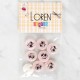 Loren Crafts 8'li Kızgın Yüz Düğme - 1021 Loren Crafts 8'li Kızgın Yüz Düğme - 1021