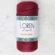 Loren Macrame Bordo El Örgü İpi - RM 0113 - 34344 Loren Macrame Bordo El Örgü İpi - RM 0113 - 34344