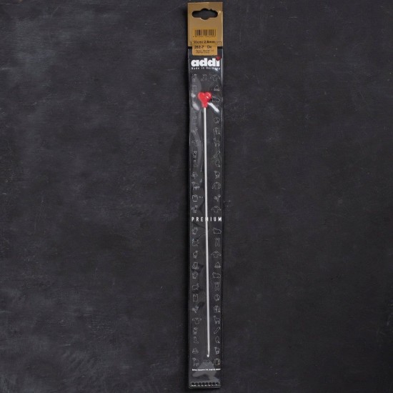 Addi 2,5mm 30cm Klasik Alüminyum Tunus Tığı - 262- Addi 2,5mm 30cm Klasik Alüminyum Tunus Tığı - 262-