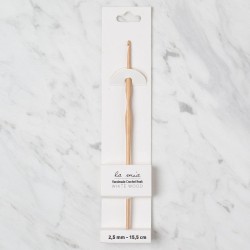 La Mia Whitewood 2.5 mm 15.5 cm Ahşap Yün Tığ