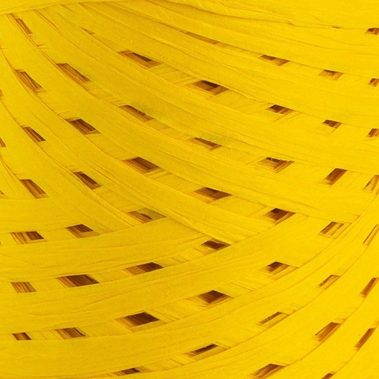 Loren Natural Raffia 90 gr Sarı Kağıt İp - 9 Loren Natural Raffia 90 gr Sarı Kağıt İp - 9
