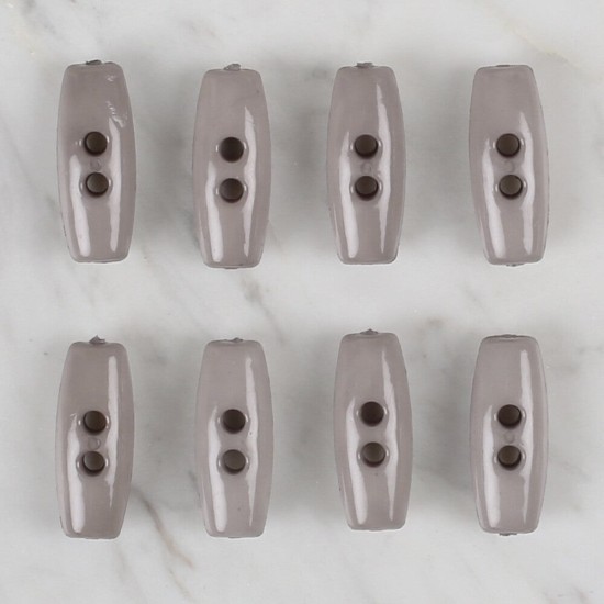 Loren Crafts gri 8 li çoban düğmesi - 61 Loren Crafts gri 8 li çoban düğmesi - 61