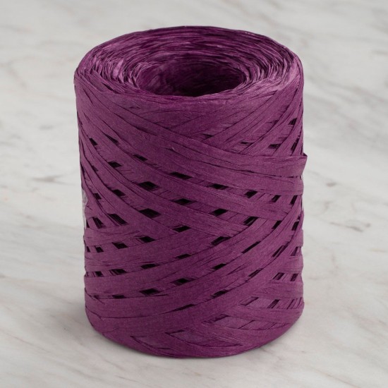 Loren Natural Raffia 90 gr Mor Kağıt İp - 41 Loren Natural Raffia 90 gr Mor Kağıt İp - 41