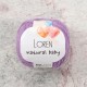 Loren Natural Baby Mor El Örgü İpi - R020 - 33932 Loren Natural Baby Mor El Örgü İpi - R020 - 33932