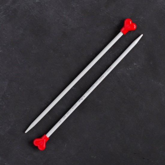 Addi Kalpli 5,5mm 20cm Klasik Alüminyum Örgü Şişi Addi Kalpli 5,5mm 20cm Klasik Alüminyum Örgü Şişi