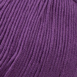 La Mia Mercerized Cotton Koyu Mor El Örgü İpi - 59 - 33593