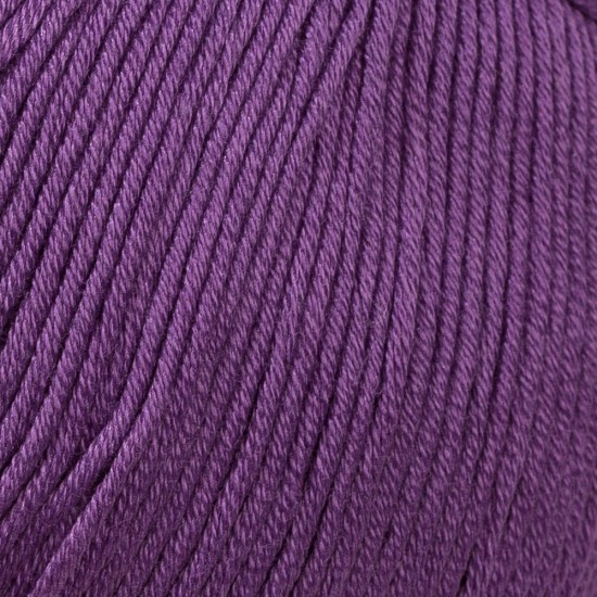 La Mia Mercerized Cotton Koyu Mor El Örgü İpi - 59 - 33593