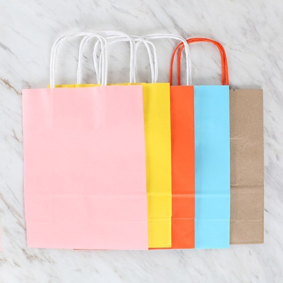 Loren 18x8x24 cm Pembe Kraft Çanta Loren 18x8x24 cm Pembe Kraft Çanta