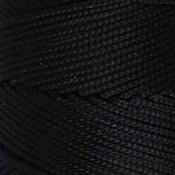 Loren Polyester Soft Macrame Siyah El Örgü İpi - LM040 - 34445