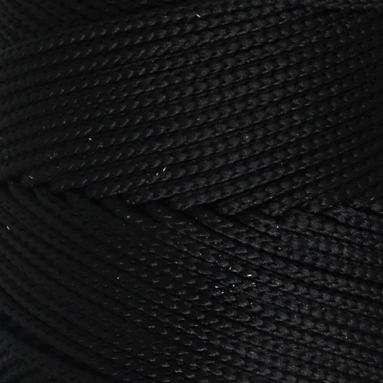 Loren Polyester Soft Macrame Siyah El Örgü İpi - LM040 - 34445 Loren Polyester Soft Macrame Siyah El Örgü İpi - LM040 - 34445