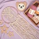 Loren Crafts 10 Adet Ham Boru Ahşap Boncuk 16mm Loren Crafts 10 Adet Ham Boru Ahşap Boncuk 16mm