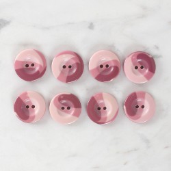 Loren Crafts 8'li Düğme Gül Kurusu - 1140