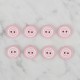 Loren Crafts pembe 8 li yuvarlak düğme - 447 Loren Crafts pembe 8 li yuvarlak düğme - 447