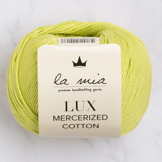 La Mia Lux Mercerized Cotton Fıstık Yeşili El Örgü İpi - 150 - 33751 La Mia Lux Mercerized Cotton Fıstık Yeşili El Örgü İpi - 150 - 33751