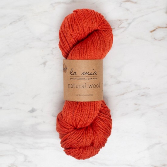 La Mia Natural Wool Tarçın El Örgü İpi - L266 - 34392 La Mia Natural Wool Tarçın El Örgü İpi - L266 - 34392