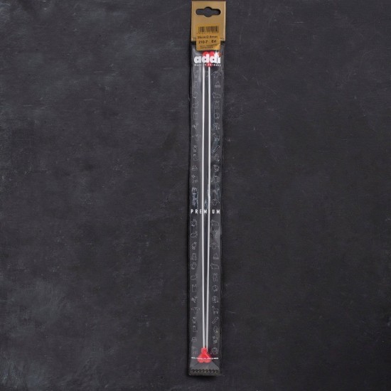 Addi 2,5mm 35cm Klasik Alüminyum Hızlı Örgü Şişi - Addi 2,5mm 35cm Klasik Alüminyum Hızlı Örgü Şişi -