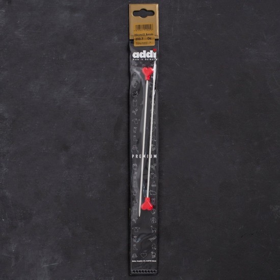 Addi Kalpli 2,5mm 20cm Klasik Alüminyum Örgü Şişi Addi Kalpli 2,5mm 20cm Klasik Alüminyum Örgü Şişi