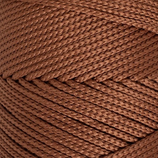 Loren Polyester Soft Macrame Kahverengi El Örgü İpi - LM033 - 34439 Loren Polyester Soft Macrame Kahverengi El Örgü İpi - LM033 - 34439
