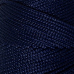 Loren Polyester Soft Macrame Koyu Lacivert El Örgü İpi - LM030 - 34436