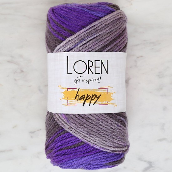 Loren Happy Ebruli El Örgü İpi - RH009 - 34294 Loren Happy Ebruli El Örgü İpi - RH009 - 34294