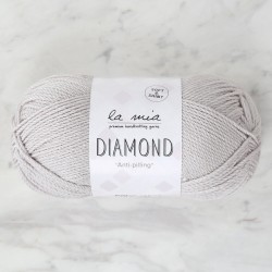 La Mia Diamond Gri El Örgü İpi - L162 - 33736