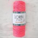 Loren Macrame Neon Pembe El Örgü İpi - L116 Loren Macrame Neon Pembe El Örgü İpi - L116