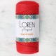 Loren Macrame Kırmızı El Örgü İpi - RM 0100 - 34334 Loren Macrame Kırmızı El Örgü İpi - RM 0100 - 34334