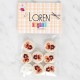 Loren Crafts 8'li Ördek Düğme - 1201 Loren Crafts 8'li Ördek Düğme - 1201