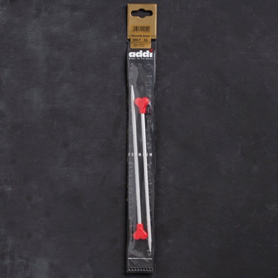 Addi Kalpli 5mm 20cm Klasik Alüminyum Örgü Şişi - Addi Kalpli 5mm 20cm Klasik Alüminyum Örgü Şişi -