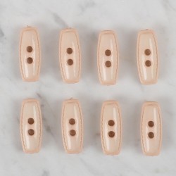Loren Crafts pudra rengi 8 li çoban düğmesi - 82