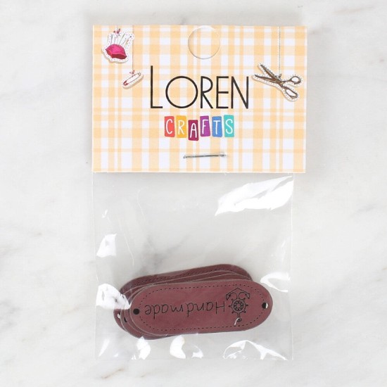 Loren Crafts Handmade Deri Arma 5 Adet - 1590 Loren Crafts Handmade Deri Arma 5 Adet - 1590