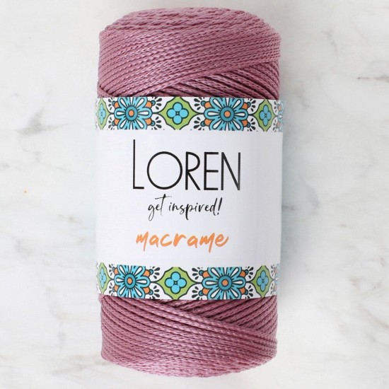 Loren Macrame Gül Kurusu El Örgü İpi - RM 090 - 34333 Loren Macrame Gül Kurusu El Örgü İpi - RM 090 - 34333