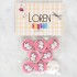 Loren Crafts 8'li Fil Düğme - 1041