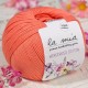 La Mia Mercerized Cotton Turuncu El Örgü İpi - 13 - 33598 La Mia Mercerized Cotton Turuncu El Örgü İpi - 13 - 33598