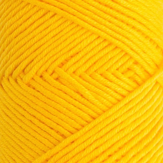 La Mia Baby Cotton Hardal Sarısı El Örgü İpi - L003 - 33632 La Mia Baby Cotton Hardal Sarısı El Örgü İpi - L003 - 33632