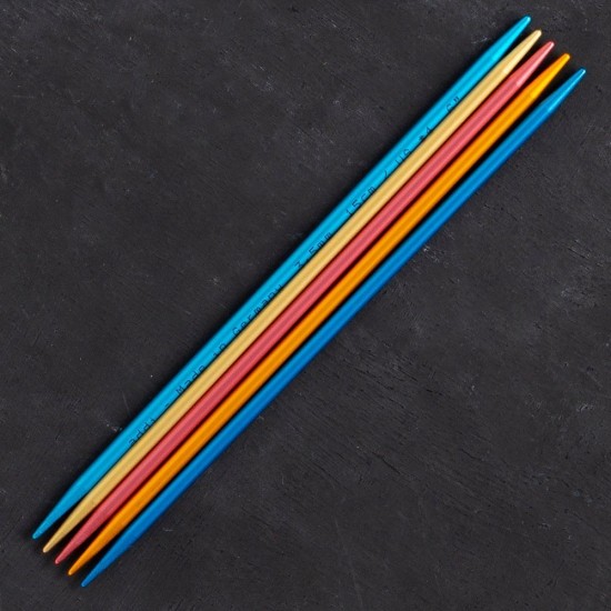 Addi Colibri 3,5mm 15cm Renkli Çorap Şişi - 204-7 Addi Colibri 3,5mm 15cm Renkli Çorap Şişi - 204-7