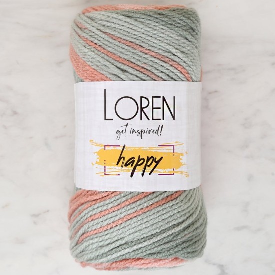 Loren Happy Ebruli El Örgü İpi - RH013 - 34298 Loren Happy Ebruli El Örgü İpi - RH013 - 34298