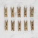 LOREN CRAFTS 10 LU ALTIN RENK MİNİ MANDAL LOREN CRAFTS 10 LU ALTIN RENK MİNİ MANDAL